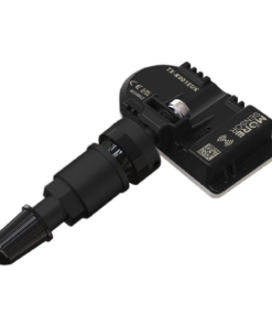 Compact TPMS Sensor Black Metal Valve